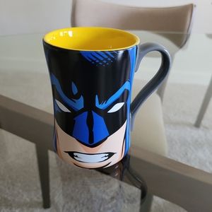 Six flags batman mug